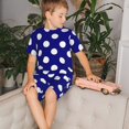 thumbnail image 4 of Hirioo Navy And White Polka Dot Hirioo-XX-Large, 4 of 6