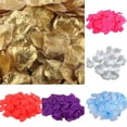 thumbnail image 3 of 100/200Pcs Artificial Rose Flower Petal Confetti Wedding Party Stage Prop Decor Blue Cloth, 3 of 6