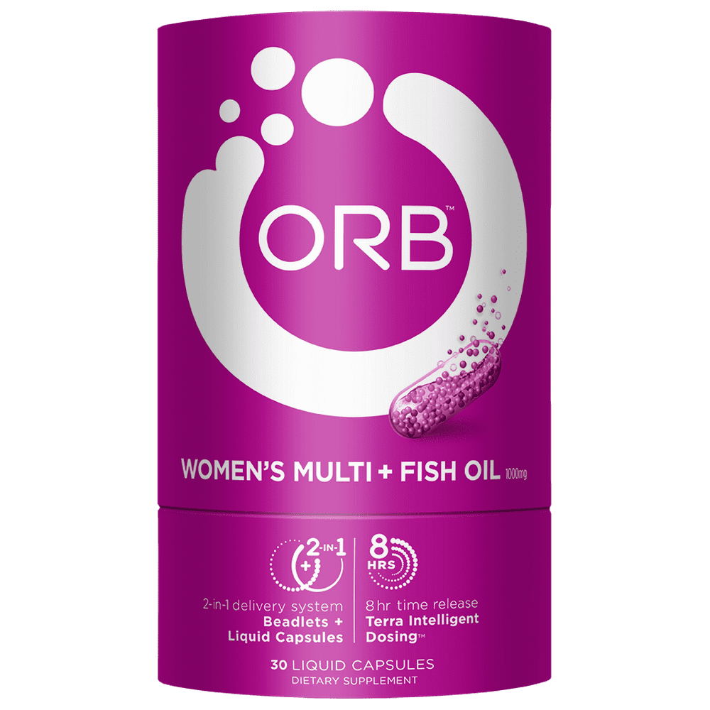 Orb Women's Multivitamin Plus Fish Oil Liquid Capsules, 30 Ct Walmart
