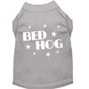 Pet Dog Cat Shirt Screen Printed, "Bed Hog"