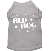 Pet Dog Cat Shirt Screen Printed, "Bed Hog"
