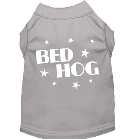 Pet Dog Cat Shirt Screen Printed, "Bed Hog"
