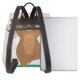 thumbnail image 3 of Balery Cute Sloth In Yoga Pose Tree Mochila de Cuero para Mujeres, Gran Capacidad, Bolsa de Viaje Multifuncional, Mochila de Cuero y Bolsa de Hombro para Mujeres, 3 of 4