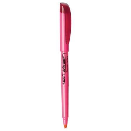 BIC Brite Liner Highlighters, Chisel Tip, Assorted Colors, 5 Count - Image 4