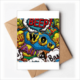 thumbnail image 1 of Dialog Bulle Joint Art Déco Cartes de Voeux de Mode Vous Êtes Invités Invitations, 1 of 3