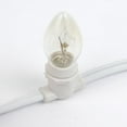 thumbnail image 5 of Novelty Lights G40 Warm White LED Globe Outdoor String Lights with 25 Bulbs Vintage Bulbs White Wire 25 Feet, 5 of 7