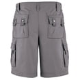 thumbnail image 3 of Collections Etc Comfortable Men's Multi Pocket Cargo Shorts, 3 of 5