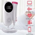 thumbnail image 1 of Doppler fetal Monitores de bebé sonda sensible Doppler Fetal Monitor para el hogar familiar recién nacido, 1 of 4