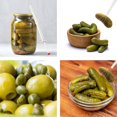 thumbnail image 5 of 2 recogedores de pepinillos de acero inoxidable y plástico, pinzas de pepinillos de lujo, herramienta para agarrar pepinillos, tenedor para tarros de pepinillos para cocina, 5 of 5