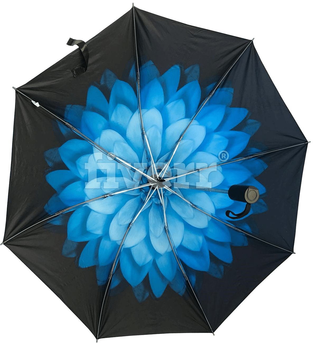 Fidus Inverted Reverse Sun&Rain Car Umbrella Large Windproof Travel UV Umbrella Women Men Auto Open Close 