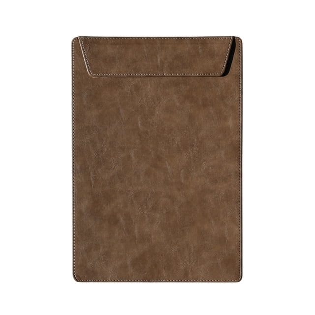 Leather Conference Pad A4 Business Folder With Hidden Pen Insert Multifunctional Clipboard For Office, Schools