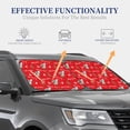 thumbnail image 4 of Fotbe Christmas Deer 1 Juego de 2 Piezas de Parasoles para Parabrisas | Bloqueador Solar para Auto | Accesorios Plegables para Protección Solar Interior-Small, 4 of 6