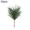 thumbnail image 2 of LOVEVER 10 Pcs Pics de Pin Artificiels Branches de Pin aux Baies Rouges Tiges de Pin de Noël Pics de Couronne de Couronne d'Arbre de Noël Décoration Artisanale DIY, 2 of 8