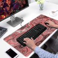 thumbnail image 2 of Red Line&nbsp;desk Mouse Padwaterproof,rubber+multispandexno Slip Line Series MousepadsDesk Pad for Office Home Game 31.5x15.7inches, 2 of 7