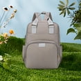 thumbnail image 3 of OEFNTAC Dry Wet Separation Baby Milk Storage Backpack Insulated Thermal Compartments with Portable Bassinet 39x19x15cm, 3 of 5
