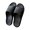 Black, variant on Women's Non Slip Shower Slides Side Hollow Out Lightweight Summer Round Toe House Outdoor Soft Pillow Slippers Black