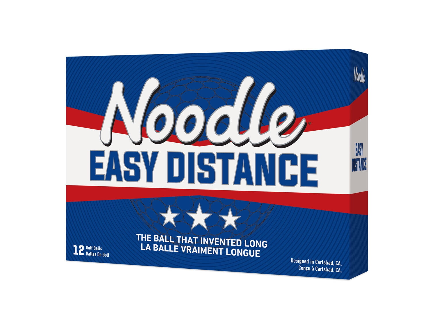(4 pack) Noodle Easy Distance Golf Balls 12pk, White