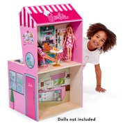 Theo Klein 2 In 1 Barbie Toy Kitchen and Dollhouse for Kids 3 and Up