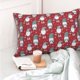 thumbnail image 4 of Fotbe Gnome And Snowflakes Funda de Almohada Decorativa Estilo Occidental, Lujo en Algodón, Fundas para Almohadas King, Cojín Estampado para Decoración del Hogar-20"x30", 4 of 6