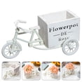 thumbnail image 2 of Bike Flowerpot Holder Delicate Desktop Flower Holder Bucket Wedding Table Centerpiece, 2 of 8
