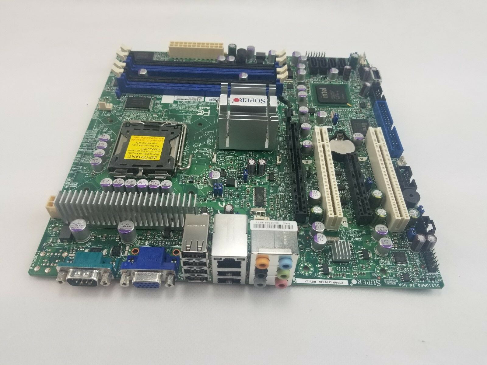 Supermicro C2SBM-Q-PE010 microATX -LGA775 - Walmart.com