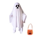 thumbnail image 2 of Ghost Halloween Costume for Adult, Ghost Costume Gown Cosplay Roleplay Supplies for Ghost Corner Party Props 31.5In, 2 of 8