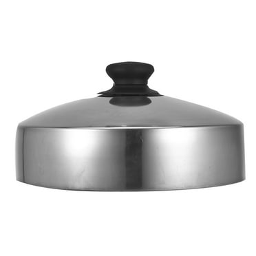 MLINS Stainless Steel Steaming Dome Cover Kitchen Versatile Steamer Protective Lid