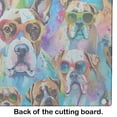 thumbnail image 3 of Boxer Hippie Dawg Glass Cutting Board Large 12 in x 15 in, 3 of 5