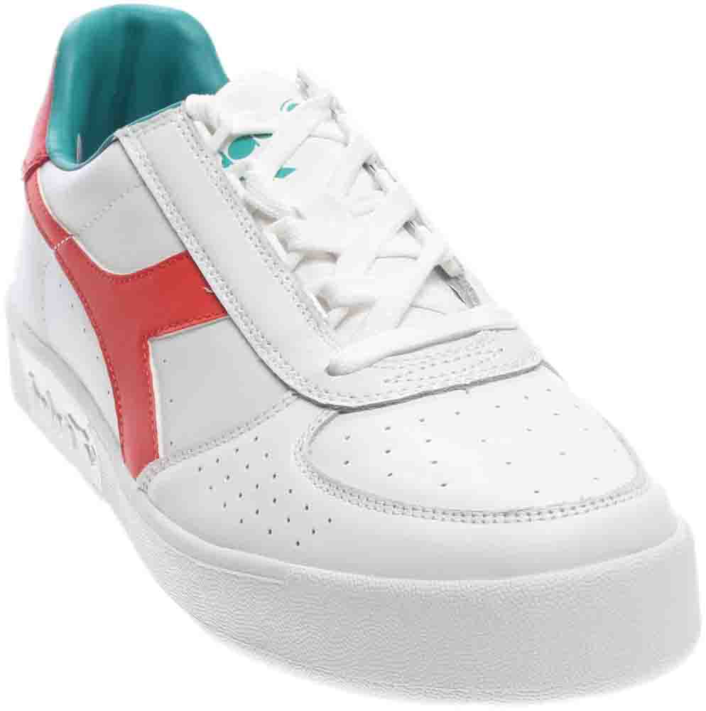 White Diadora B.Elite  Premium  Casual Tennis Court Sneakers Mens 