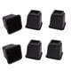 thumbnail image 5 of Elevadores de Cama – 6 Bloques de elevadores de Muebles de plástico ergonómicos trapezoidales Cuadrados de 5 Pulgadas de Alto, elevadores de Patas de Cama para Oficina en casa, Color Negro, 5 of 14