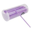 thumbnail image 2 of 100 Púrpura Desechable De Pestaña De Extensión Micro lo Aplicador Sunnimix Cepillo de maquillaje desechable, 2 of 8