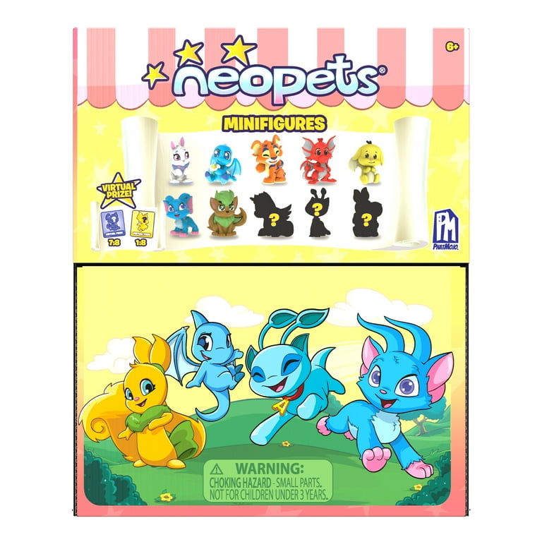 Neopets Minifigures (Series 1, Includes DLC Code) Officially