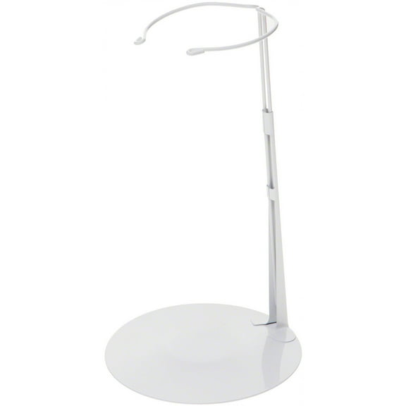 Kaiser 3701 White Adjustable Doll Stand, fits 20 to 30 inch Dolls, waist width adjusts from 4 to 4.75 inches