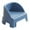 Dark Blue, variant on Luzkey Small Stool Children Stool Stable Portable Comfortable Shoe Changing Stool with Back for Living Room Playroom Bedroom Bedside Green