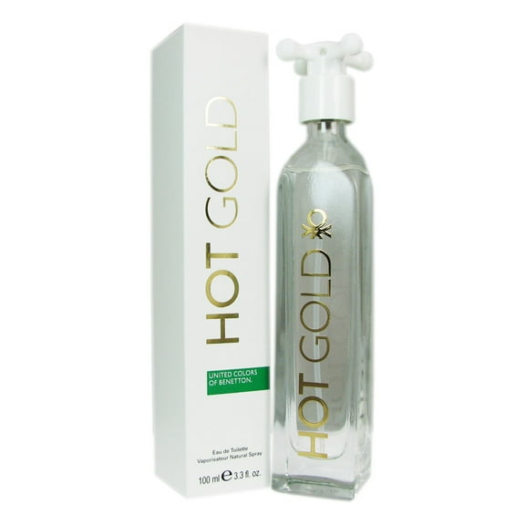 Benetton Hot Gold For Women 3.3 oz EDT SP