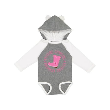 

Inktastic Future Cowgirl Girls Gift Baby Girl Long Sleeve Bodysuit