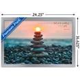 thumbnail image 3 of Zen - Rocks Wall Poster, 14.725" x 22.375", Framed, 3 of 3