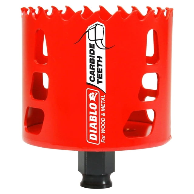 Sierra perforadora con dientes de carburo Diablo DHS3000CT para madera y metal