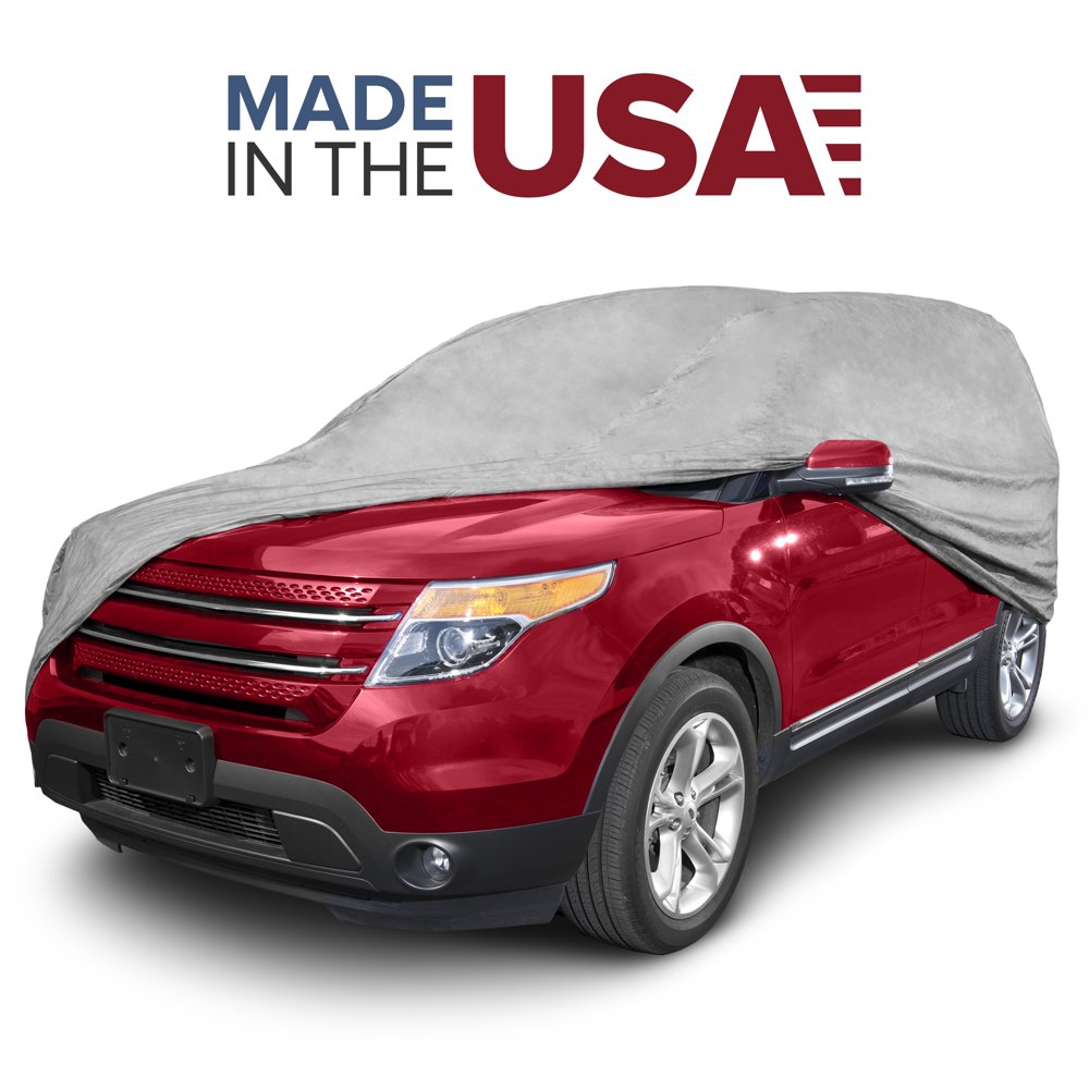 Budge Max SUV Car Cover, Maximum Outdoor Vehicle Protection, Semi