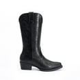 thumbnail image 2 of Bota DREAM PAIRS SDMB2403W Botas de Vaquera para Mujer Negras, 2 of 7