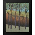 thumbnail image 2 of OToole, Tim 12x14 Black Modern Framed Museum Art Print Titled - Glimmer in the Forest I, 2 of 5