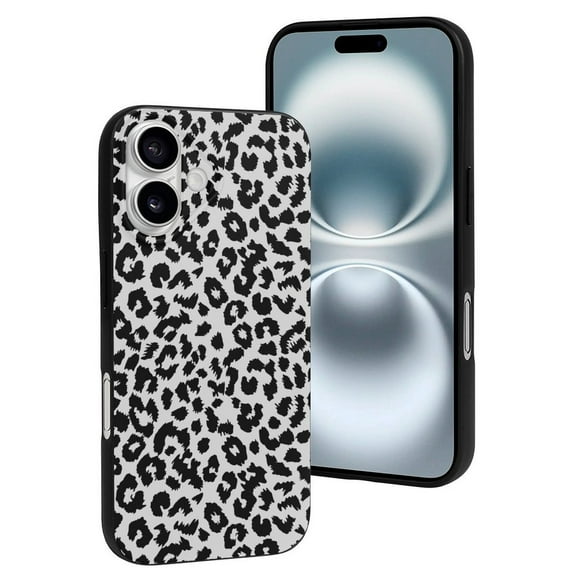 Compatible with Iphone 16 Case - Cute Soft Similar To Leopard Print Silicone Case Compatible with Iphone 16 Phone Case for Women Men