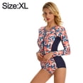 thumbnail image 2 of Traje de baño para mujer, traje de buceo, traje de baño sexy, protector solar, traje de surf de manga larga, 2 of 6