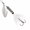 Silver, variant on Blue Fox Whip Tail Deep Runner Size 2, Black, Fishing Lure