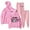Pink, variant on Freya Skye Not Even Mad About It Hoodie Jogger Pants Two Piece Set Sweatshirts Sweatpants Men Women's Set
