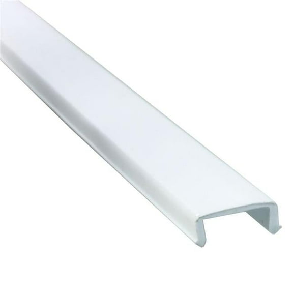 JR Products 8 ft. Philips Style Trim Screw Cover, White