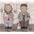 thumbnail image 3 of Valentine's Day Loving Elderly Couple Figurines, Old Married Couple Figure,Resin Husband and Wife Statue Grandparents Figure Collectibles for Christmas Valentine's Day Birthday Gift, 3 of 6