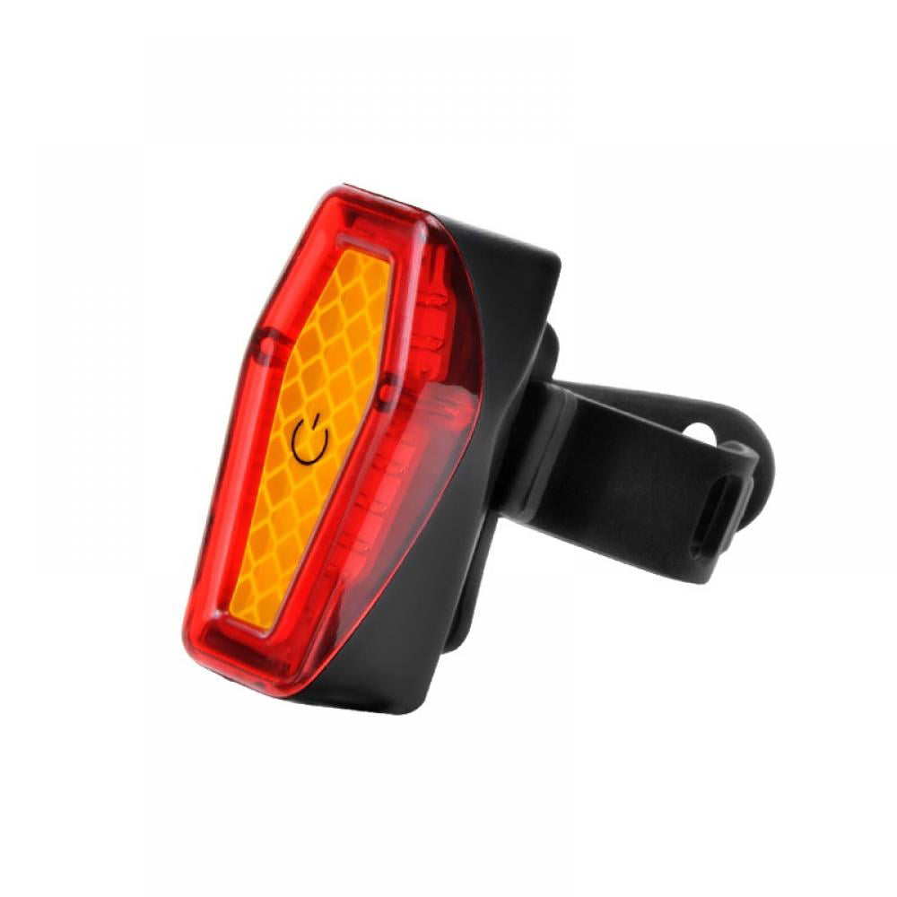 Volcano Eye Rear Bike Tail Light,Ultra Bright USB Rechargeable Bicycle Taillights,Red High Intensity Led Accessories Fits On Any Road Bikes,Helmets.Easy to Install for Cycling Safety Flashlight