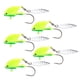 thumbnail image 2 of 5 piezas 3D ojos cebos artificiales colorido Jig Hook Azul 21g kusrkot Señuelos de pesca, 2 of 7