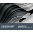 thumbnail image 5 of Nordic Light Luxury Wall Murals, Black Wave White Lines Murals For TV Background, 3D Poster For Living Room, Minimalist Wall Photo, Wave Lines Home Decor & Gift 118"W x 83"H (Not Peel and Stick), 5 of 6